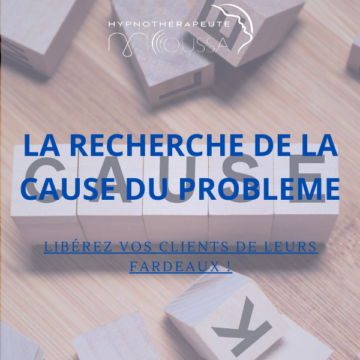 La recherche de la cause du problème
